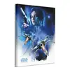 Star Wars Rogue One Jyn i X-Wings - obraz na płótnie