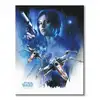 Star Wars Rogue One Jyn i X-Wings - obraz na płótnie