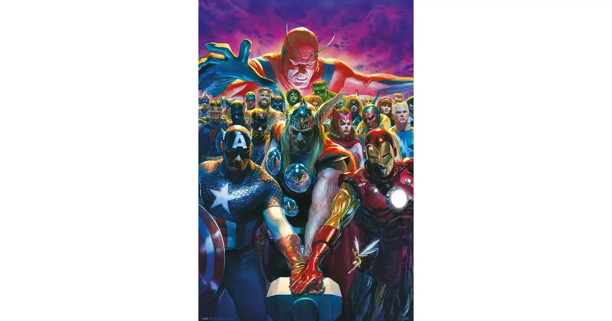 Avengers Marvel - plakat - Galeria Plakatu