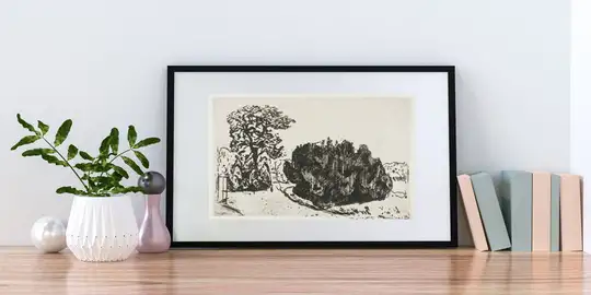 Evening in the Park (1903), Edvard Munch -  plakat