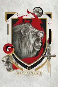 Harry Potter Gryffindor - plakat