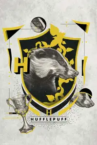 Harry Potter Hufflepuff - plakat