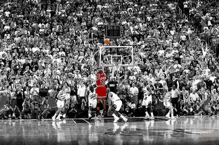 Michael Jordan Last Shot 1998 - plakat