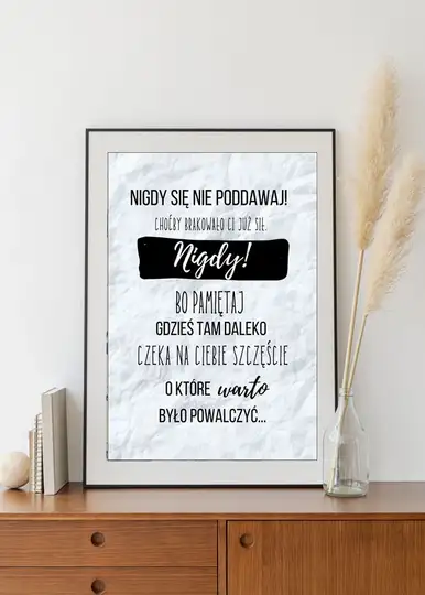 Nigdy się nie podawaj II - plakat