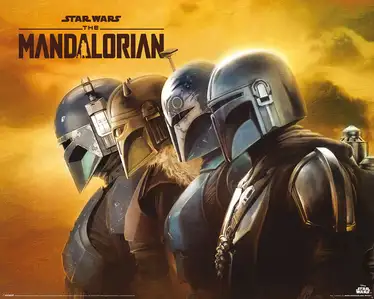 Star Wars The Mandalorian Creed - plakat