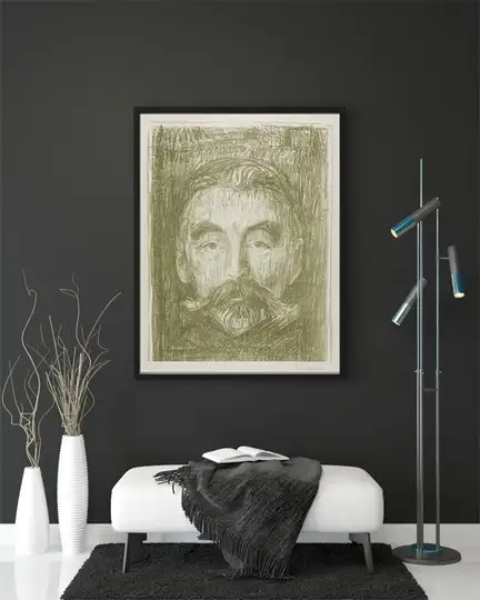 Stéphane Mallarmé (1897), Edvard Munch -  plakat