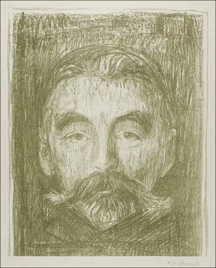Stéphane Mallarmé (1897), Edvard Munch -  plakat