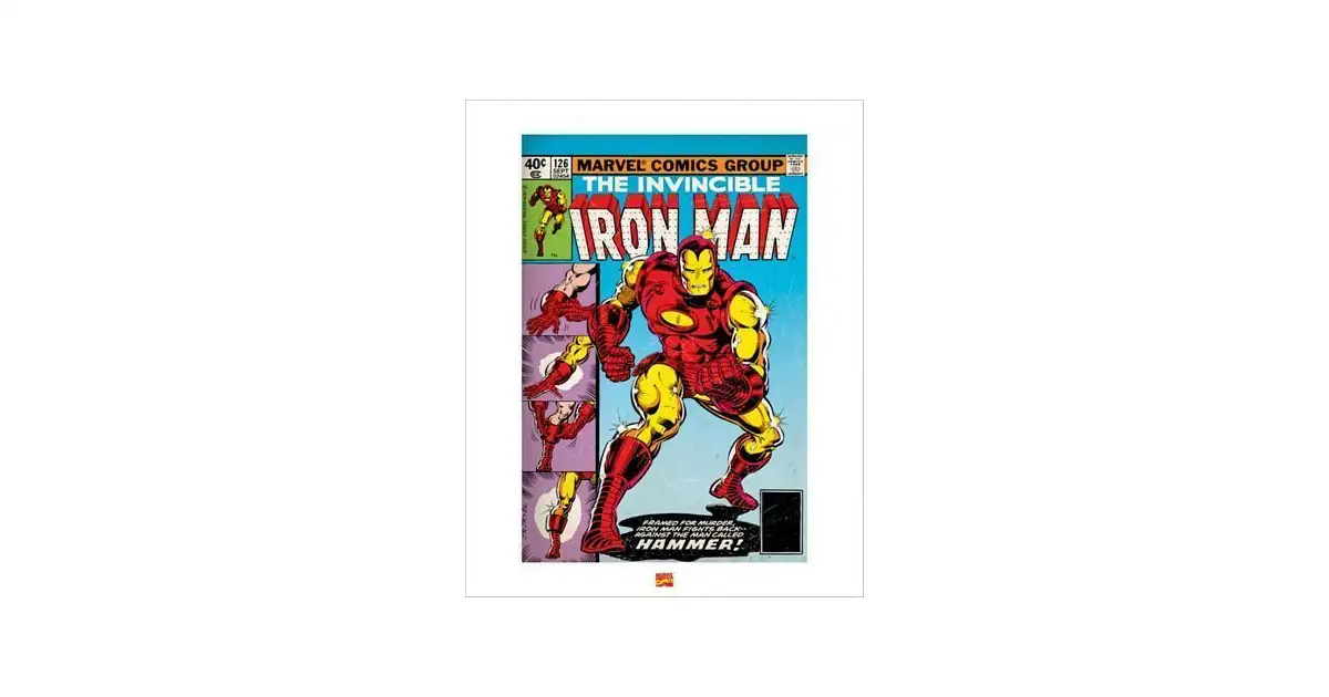 Iron Man - plakat premium - Galeria Plakatu