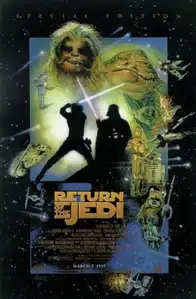 Star Wars Gwiezdne Wojny Powrót Jedi - plakat