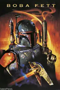 Star Wars - boba fett - plakat
