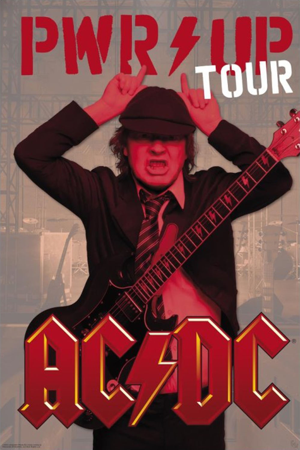 AC/DC PWR UP - plakat