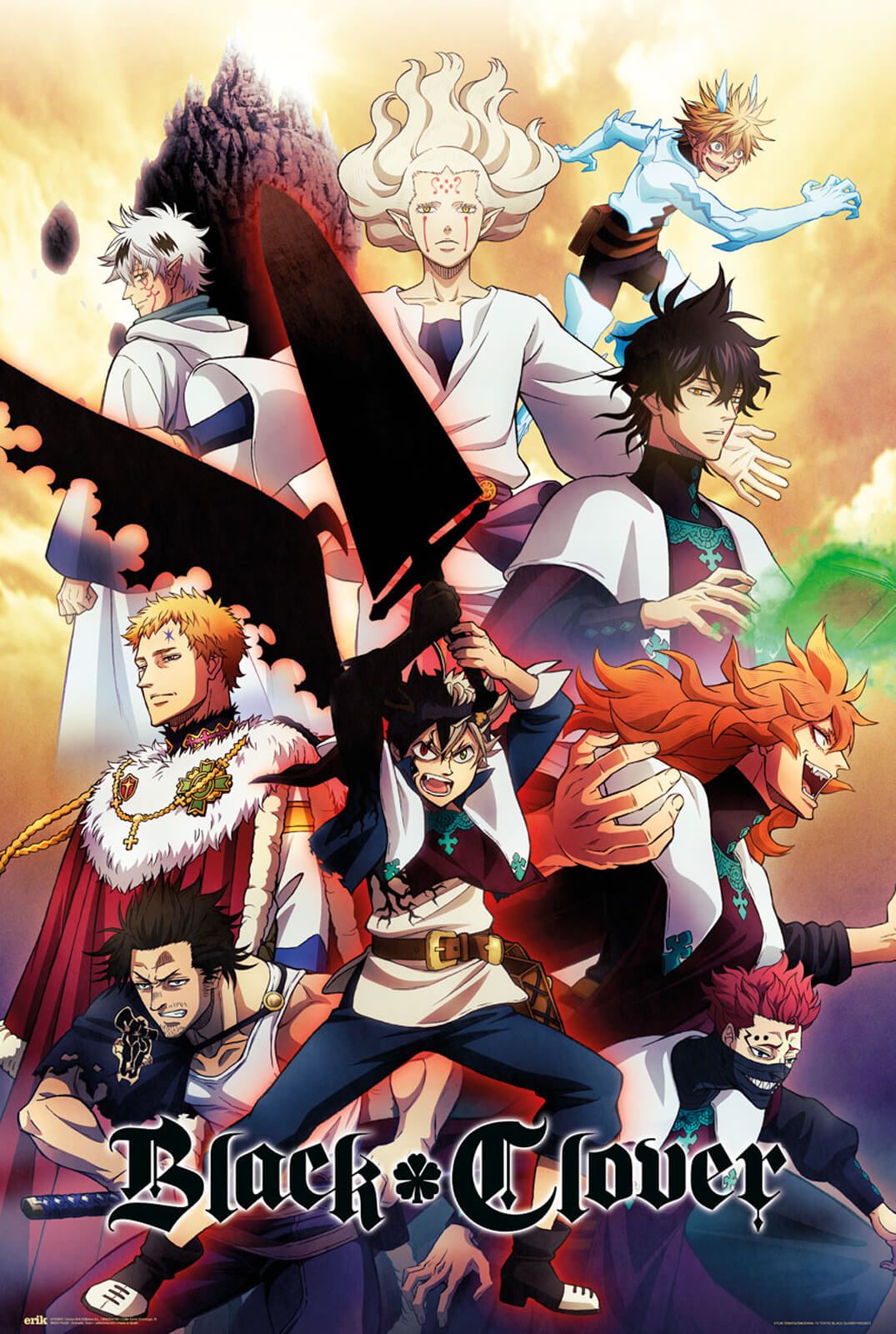 Black Clover Arc of Reincarnation plakat Galeria Plakatu