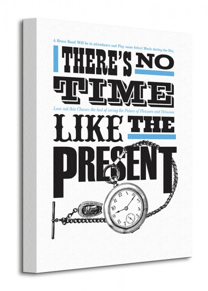 Asintended No Time Like The Present - Obraz na pł