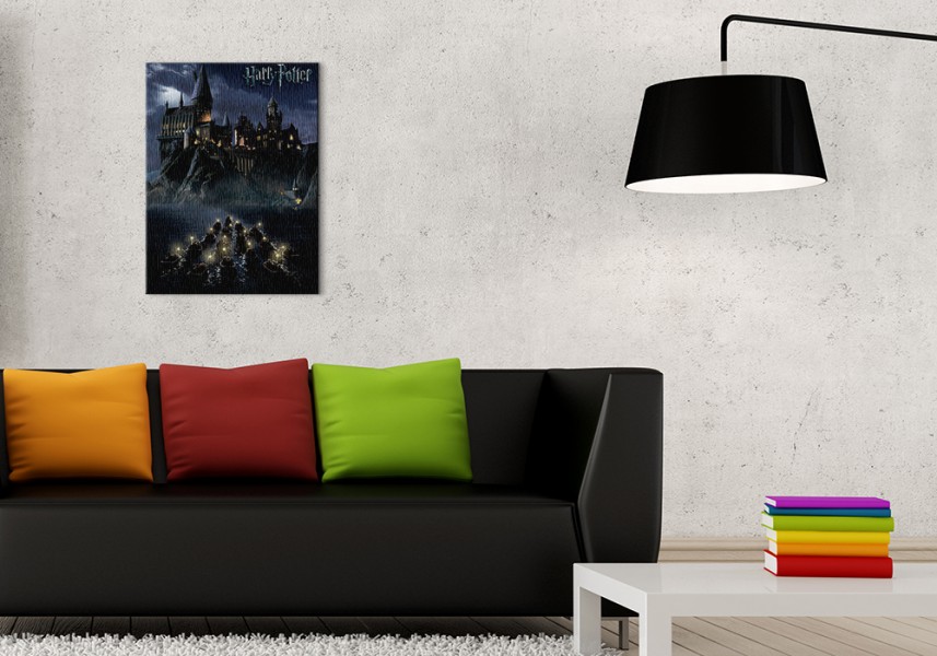 Harry Potter Hogwarts School - Obraz na płótnie 30x40 cm