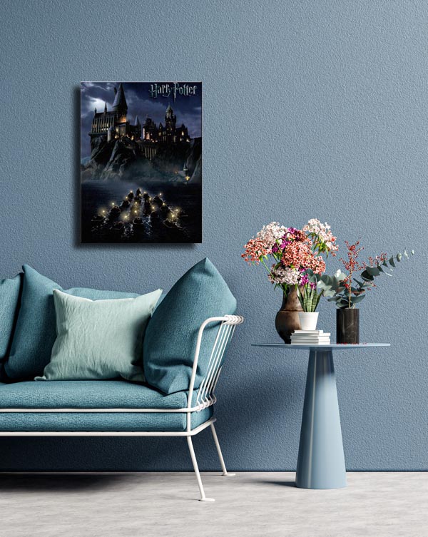 Harry Potter Hogwarts School - Obraz na płótnie 30x40 cm