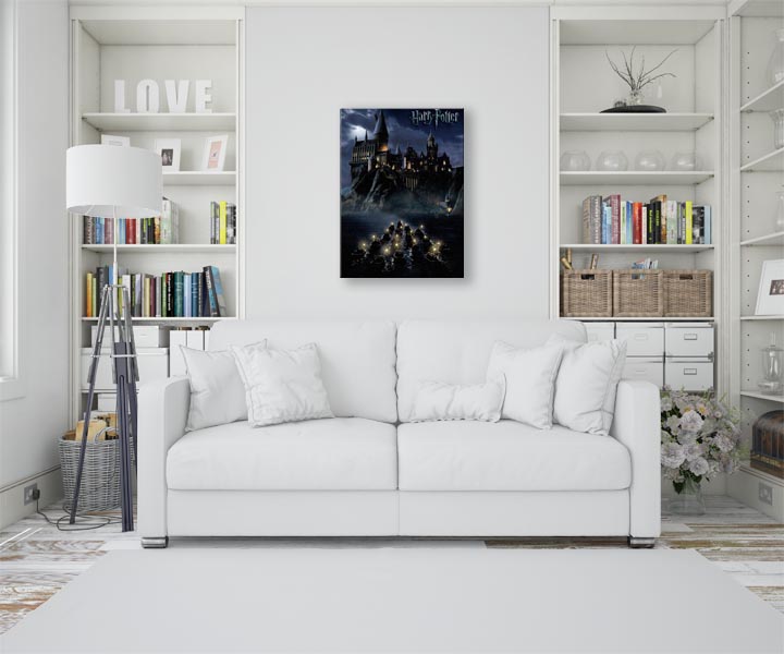 Harry Potter Hogwarts School - Obraz na płótnie 30x40 cm