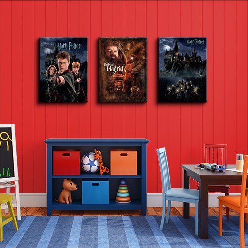 Harry Potter (Hagrid) - Obraz na płótnie 60x80 cm