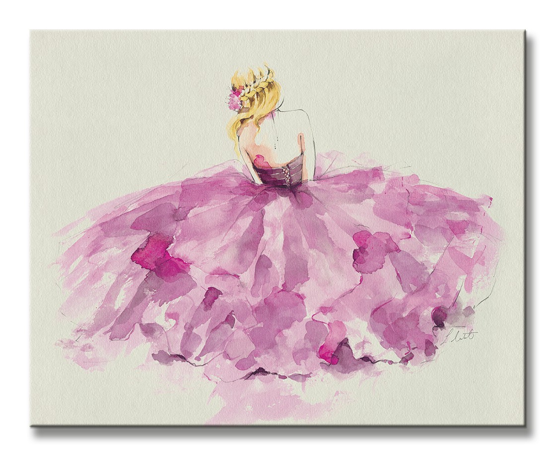 Amelie - Obraz na płótnie 50x40 cm