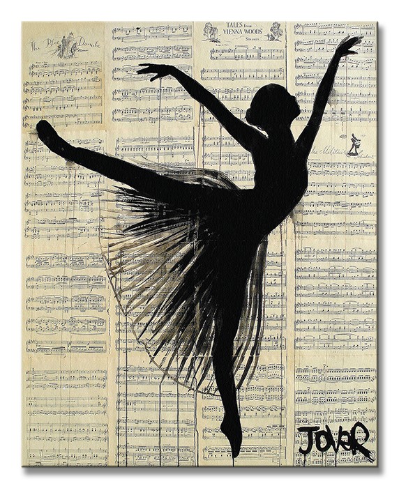 Arabesque - Obraz na płótnie 40x50 cm