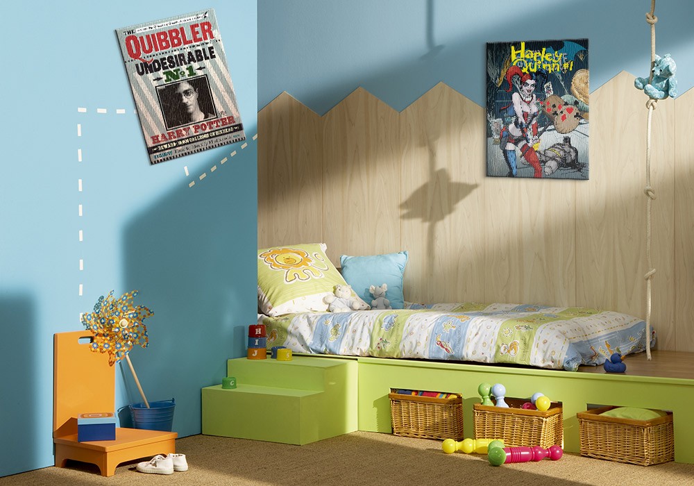 Harry Potter (Quibbler) - Obraz na płótnie 60x80 cm