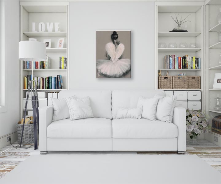 Angel Wings - Obraz na płótnie 30x40 cm