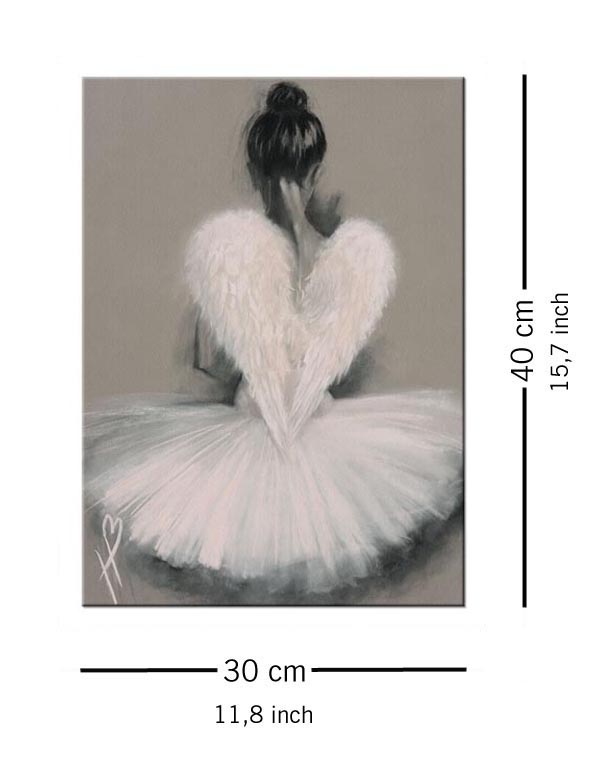 Angel Wings - Obraz na płótnie 30x40 cm