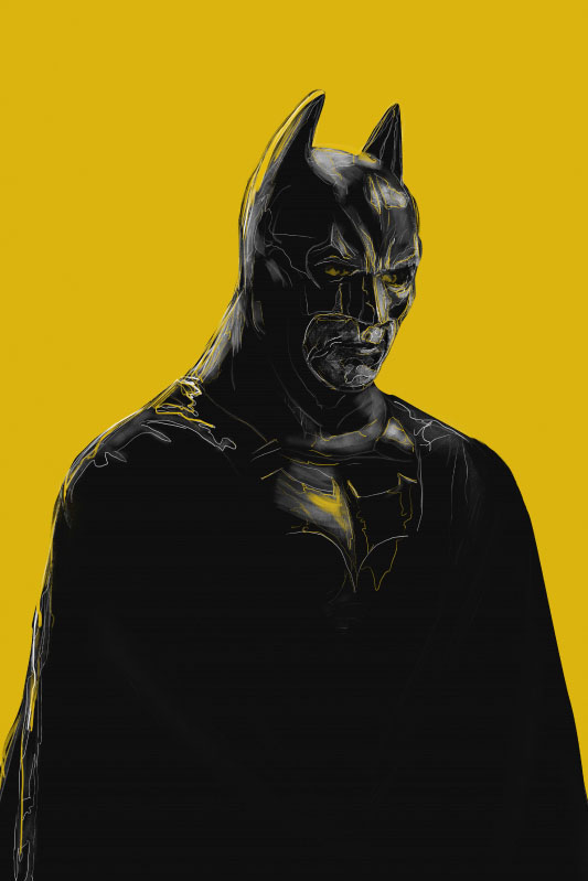 Batman - plakat premium 40x60 cm