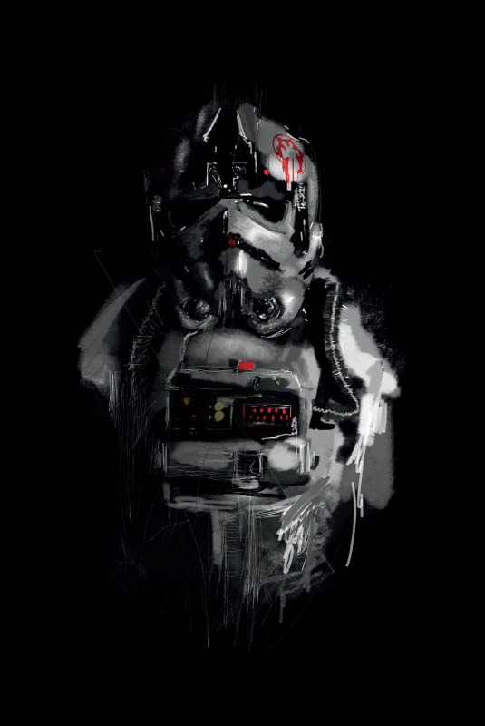 Gwiezdne Wojny Star Wars AT AT Driver - plakat premium 30x40 cm