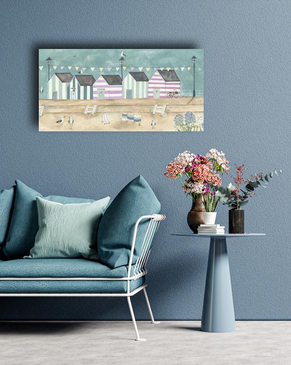 Along The Promenade - Obraz na płótnie 100x50 cm