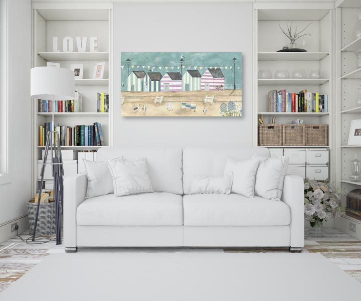 Along The Promenade - Obraz na płótnie 100x50 cm