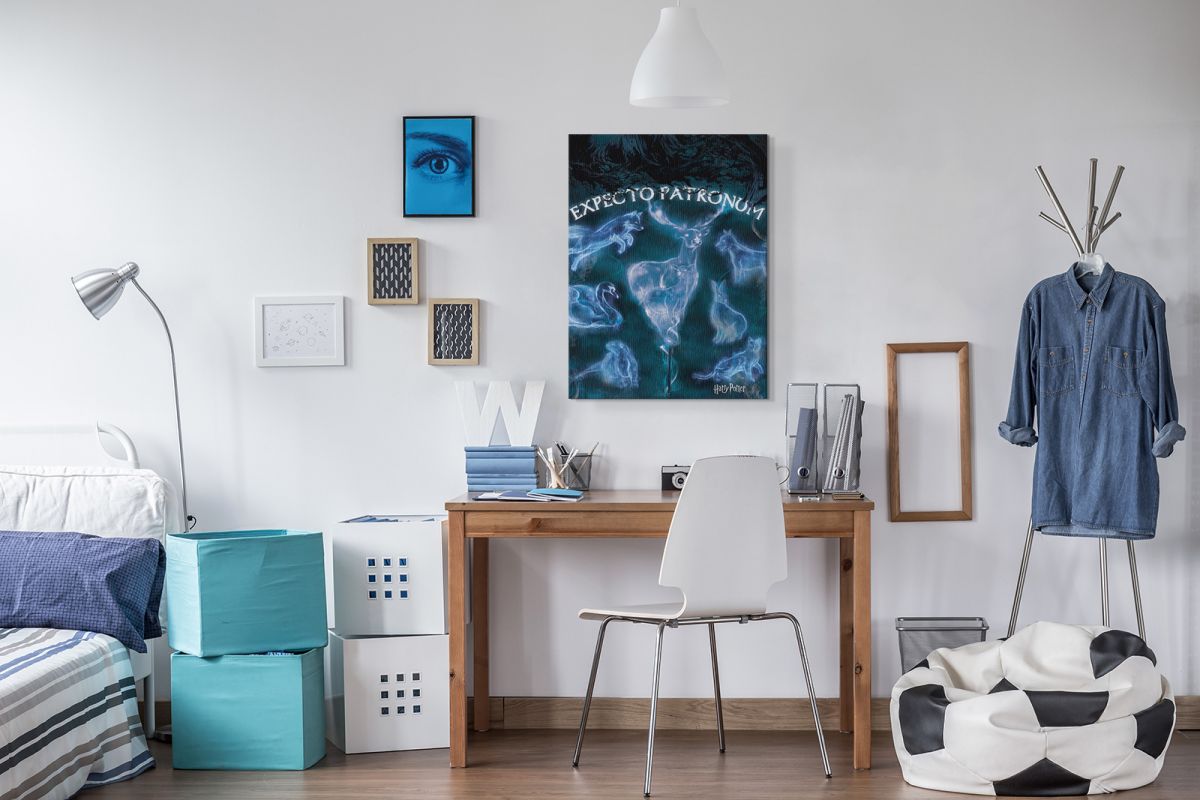 Harry Potter (Patronus) - obraz na płótnie 60x80 cm