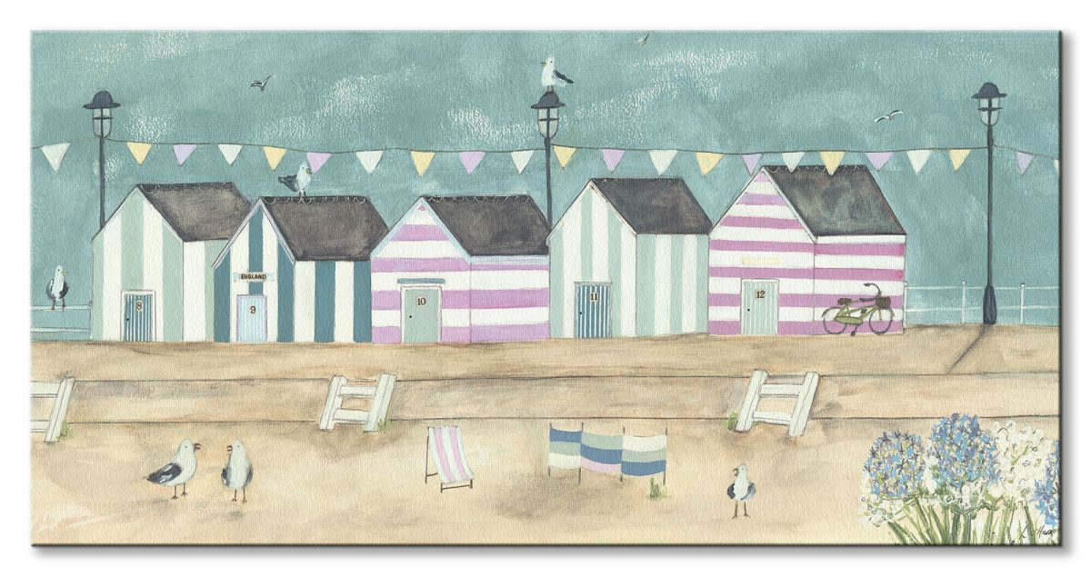 Along The Promenade - Obraz na płótnie 100x50 cm