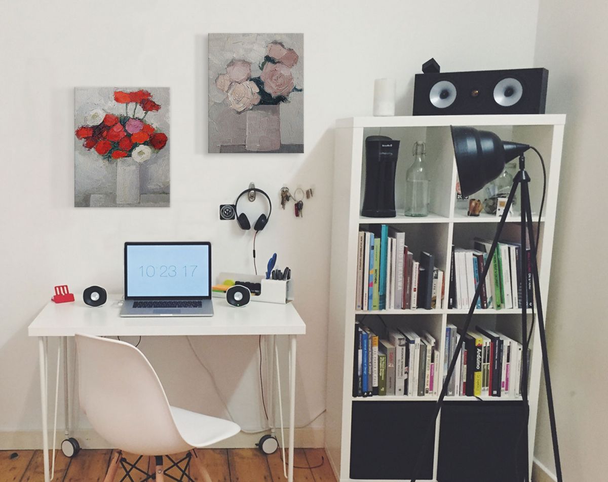 A Study In Pink - obraz na płótnie 40x50 cm