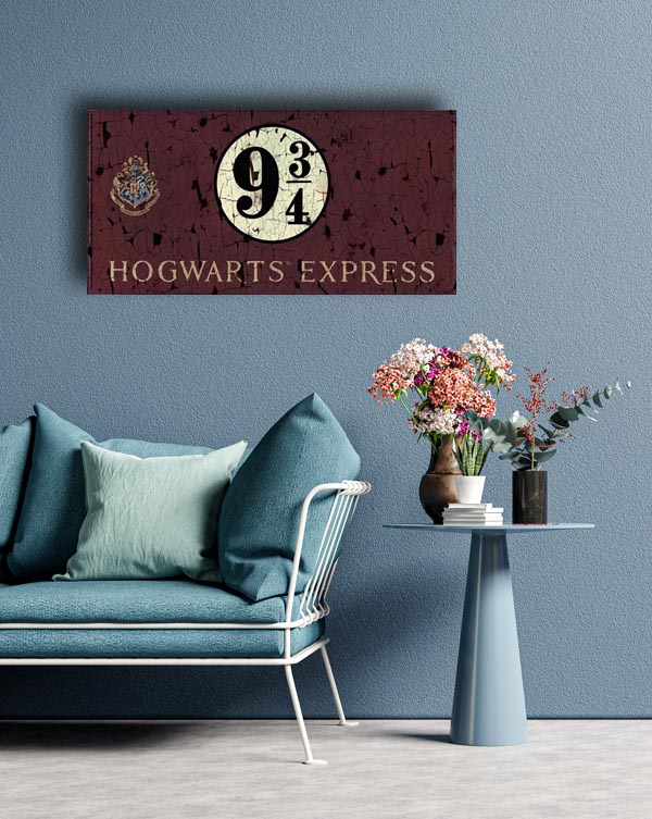 Harry Potter (Hogwarts Express) - Obraz na płótnie 100x50 cm