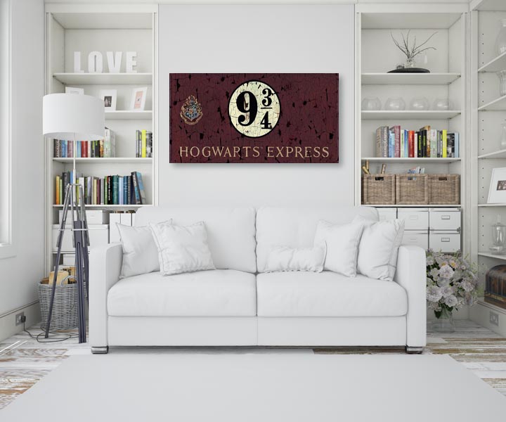 Harry Potter (Hogwarts Express) - Obraz na płótnie 100x50 cm
