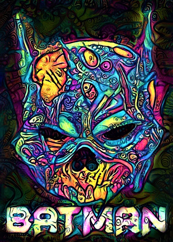 PsychoSkulls, Batman, DC Comics - plakat 60x80 cm