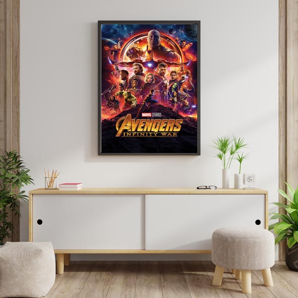 Avengers Infinity War Bohaterowie - plakat - Galeria Plakatu