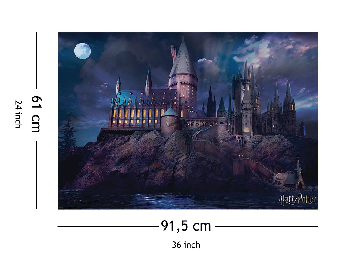 Harry Potter Hogwarts - plakat 91,5x61 cm