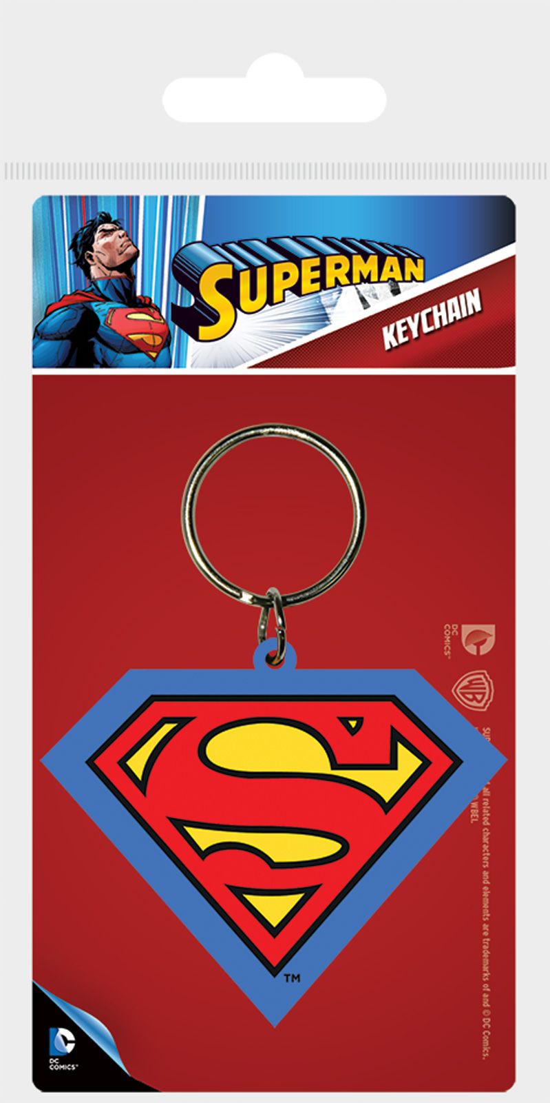 DC Comics Superman - brelok 4,5x6 cm