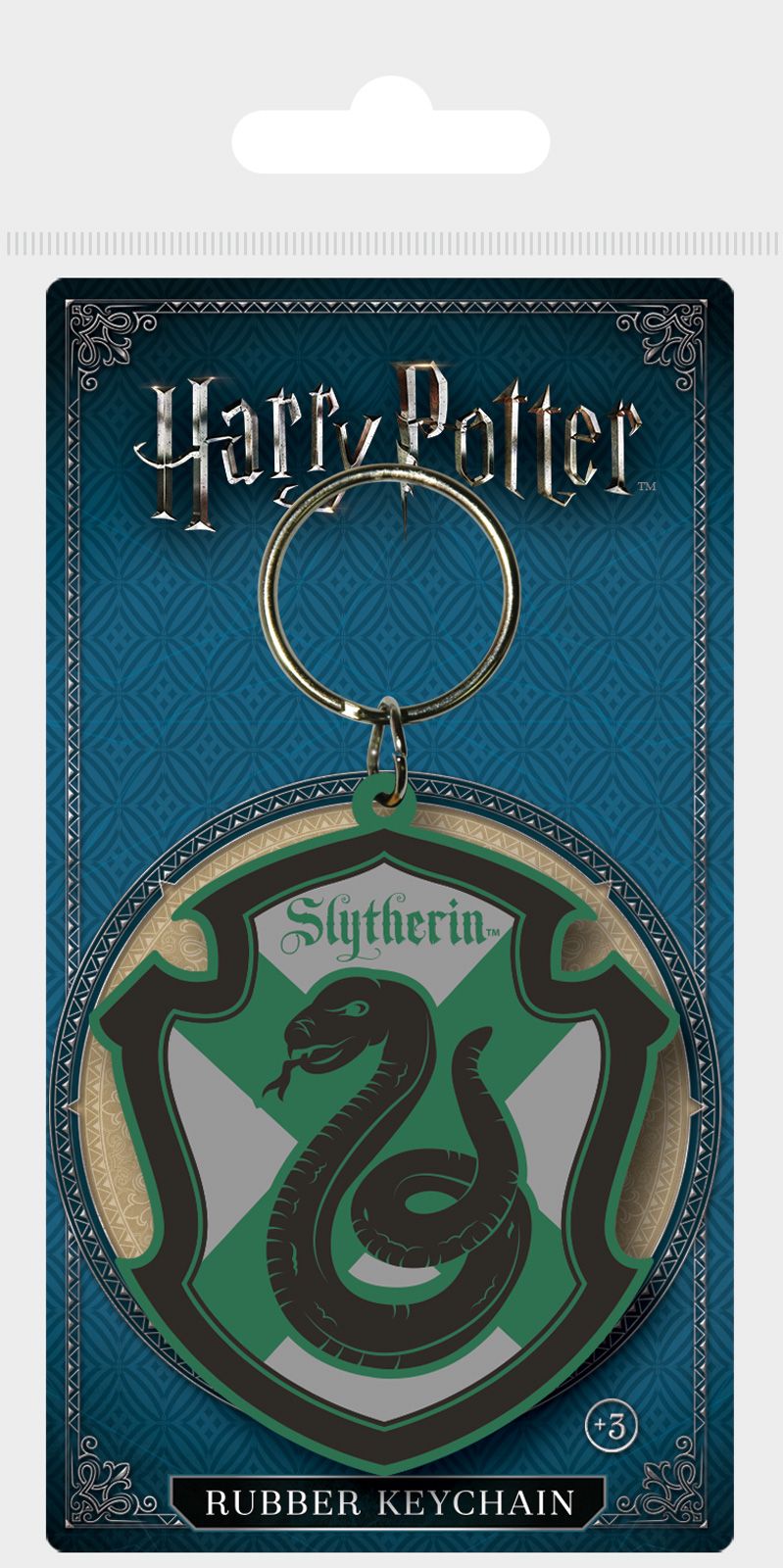 Harry Potter Slytherin - brelok 4,5x6 cm