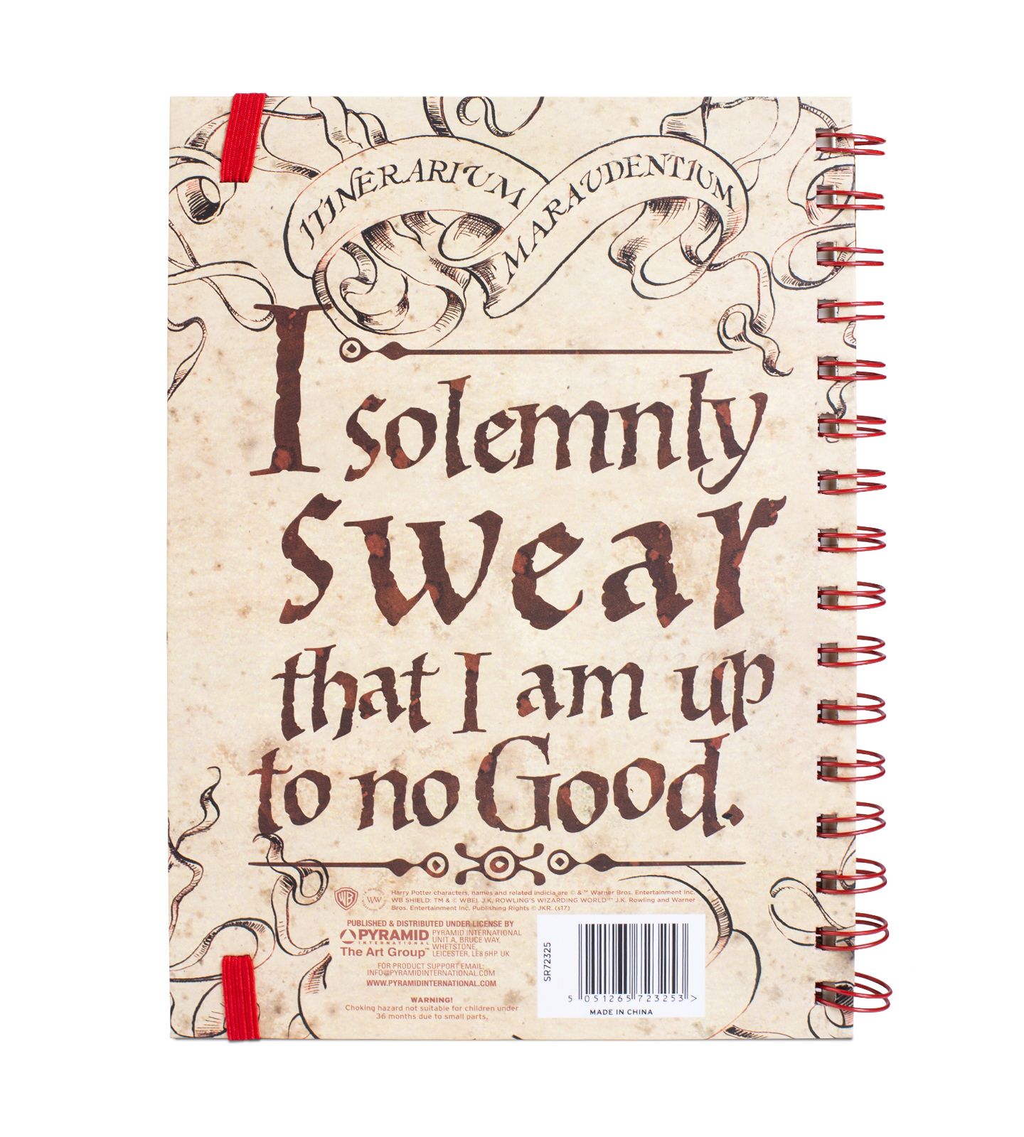 Harry Potter Mapa Huncwotów - notes 14,8x21 cm