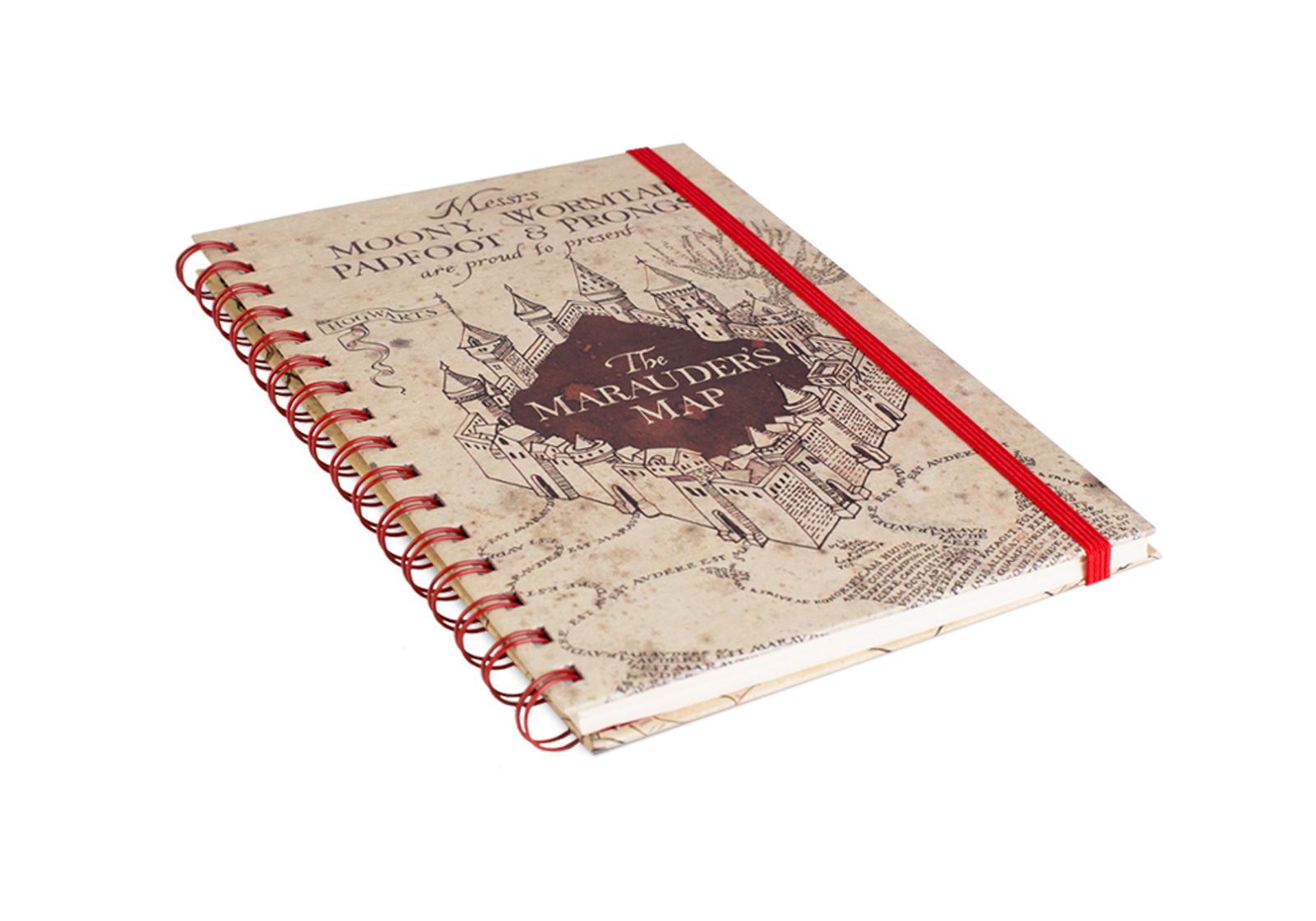 Harry Potter Mapa Huncwotów - notes 14,8x21 cm