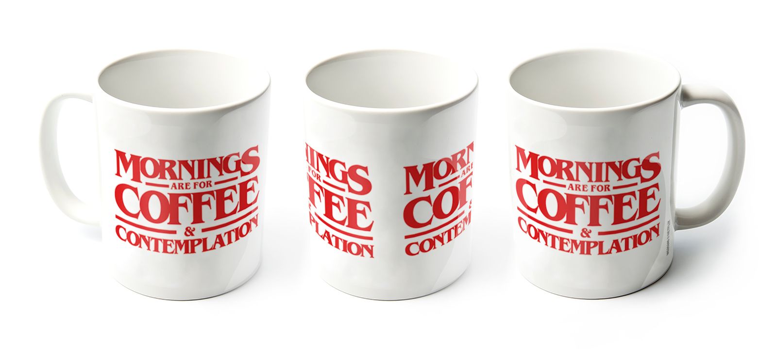 Stranger Things Coffee and Contemplation - kubek 315 ml