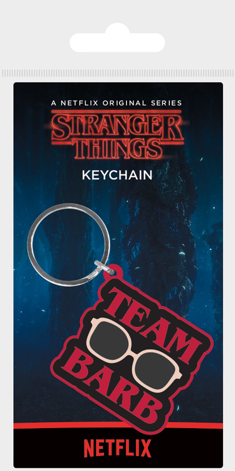 Stranger Things Team Barb - brelok 4,5x6 cm