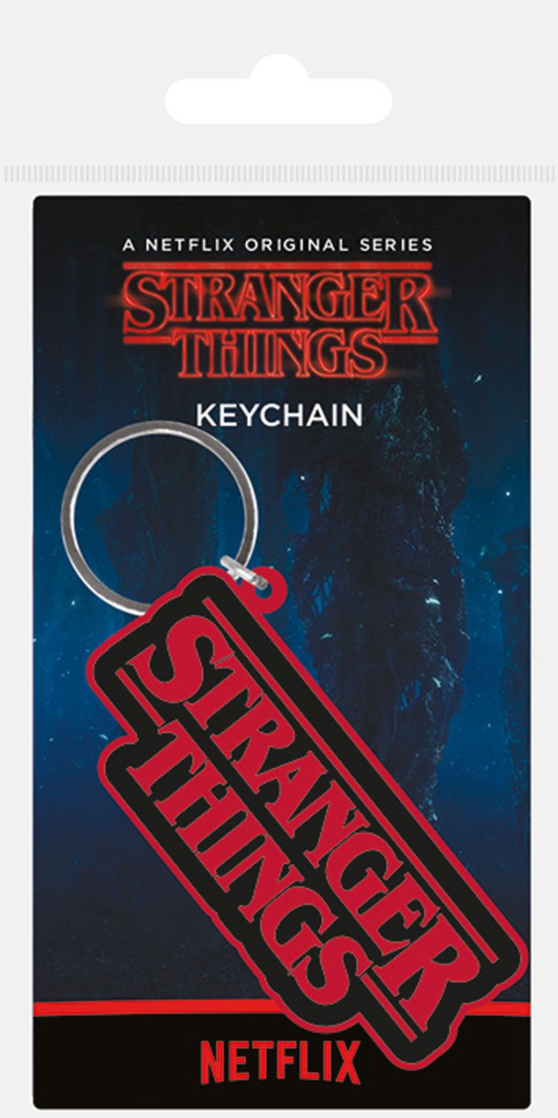 Stranger Things Logo - brelok 4,5x6 cm