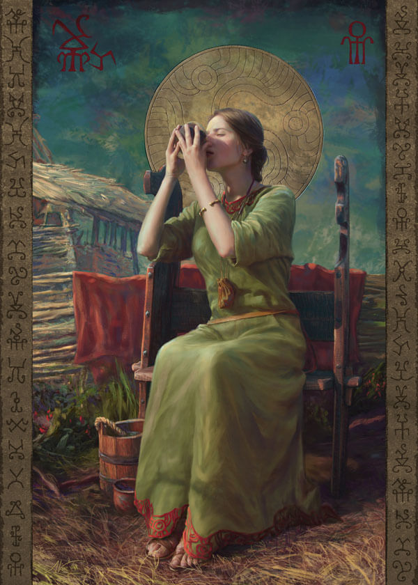 Spragniona - plakat premium 30x40 cm