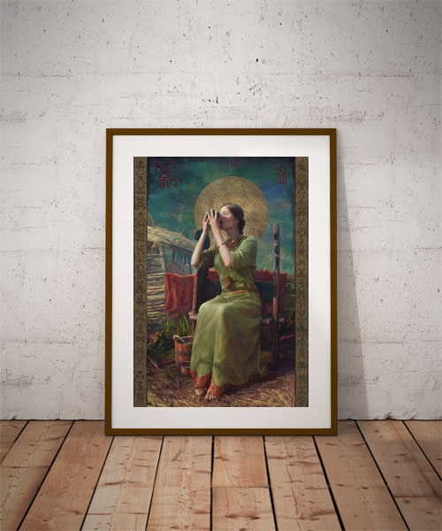 Spragniona - plakat premium 30x40 cm