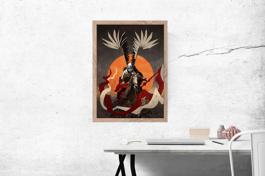 Kłuszyn 1610 - plakat 60x80 cm