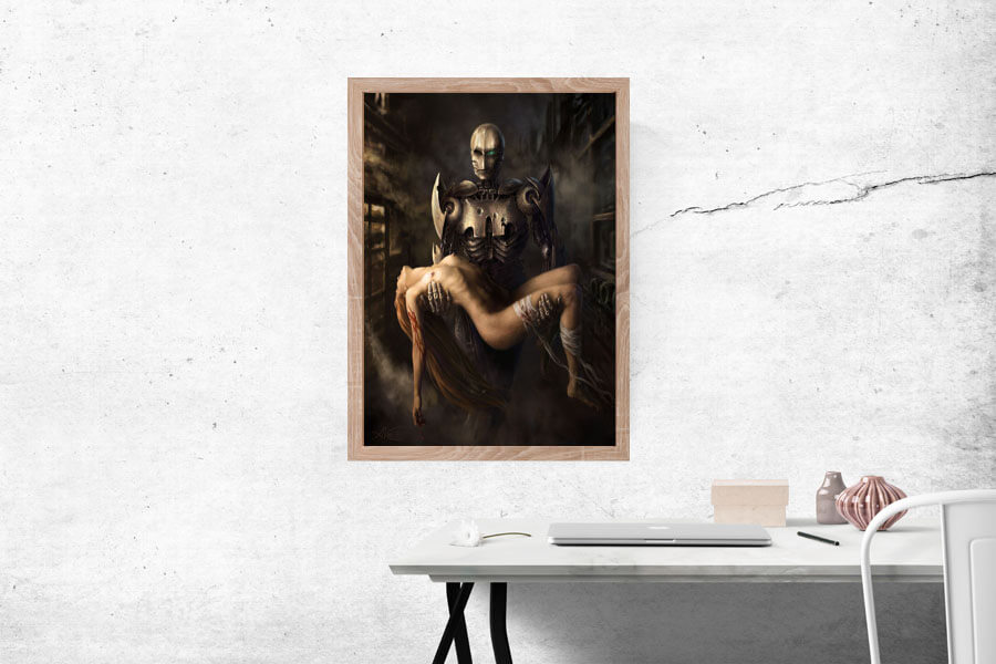 Robot ratownik - plakat 70x100 cm