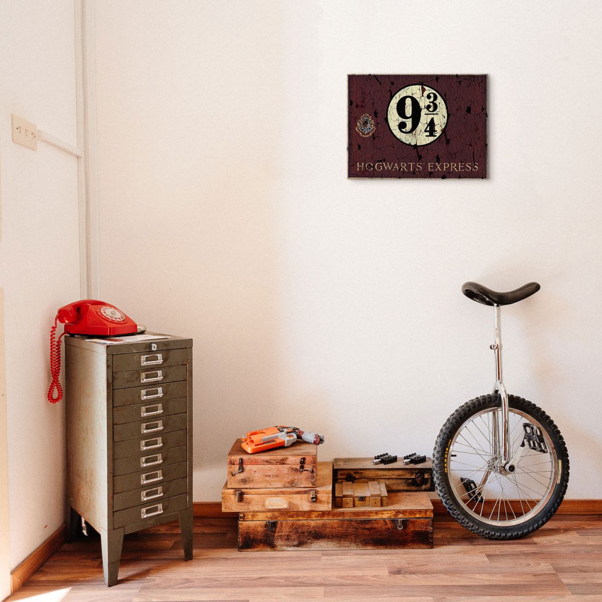 Harry Potter Hogwarts Express 9 3/4 - obraz na płótnie 40x30 cm